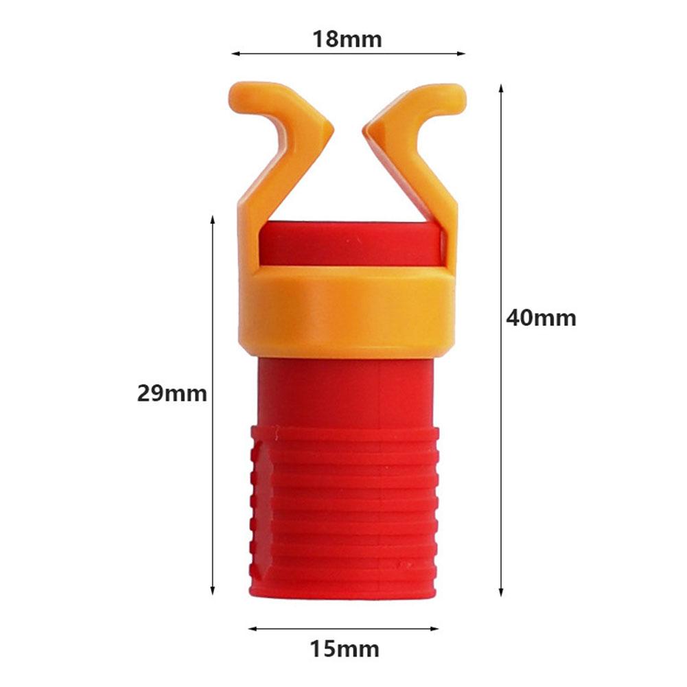 2pc/5pcs Plastic Screw Holder Screwdriver Bit Fixing Sleeve Screw Clamper Fixing Sleeve Hand Tools Plastic Screw Holder