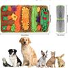 Snuffle Mat Interactive Dog Toy for Small Large Dogs, Slow Feeder Foraging Mat, Anti-Anxiety Boredom Training Mat for Cats  Pets