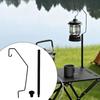 Camping Table Lantern Holder Iron Table Lamp Stand Easy To Install Lamp Pole for Outdoor Camping Equipment Accessories