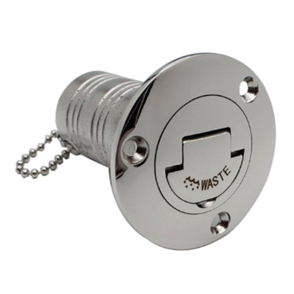 Marine Hardware 316 Stainless Steel Deck Filler Fill Fuel Gas Diesels Water Waste Caps Accessories Yacht