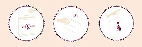 Подарочный пакет для прорезывания зубов жирафа Софи с открыткой для сообщений Японские Vulli 0 0 Популярные детские игрушки на день рождения [Набор Sophisticade] [Подлинный продукт]