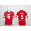 Mens NFL Kansas City Chiefs 3rd Gen Rugby Jersey - 15 87 5 9 Embroidered Football