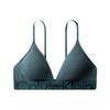 Бюстгальтер с двойным гравитационным ремешком FW22, однотонный, со съемными подкладками, треугольный, женское нижнее белье, темно-зеленый QF6990-DA3