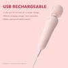 Pink Powerful Silent Vibrator Magic Wand Sex Toys For Women Female AV Anal Vibrator Clitoris Stimulator Dildo G-Spot Adult Toys