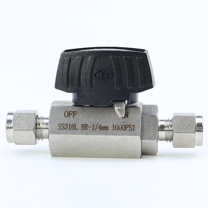 6 8 10 12 14 16 мм 1/4" 3/8" 1/2" 3/4" 1" Дюйм Труба Наружный Диаметр Компрессионный Фитинг 316L Нержавеющая Сталь Шестигранный Шаровой Кран 1000 PSI