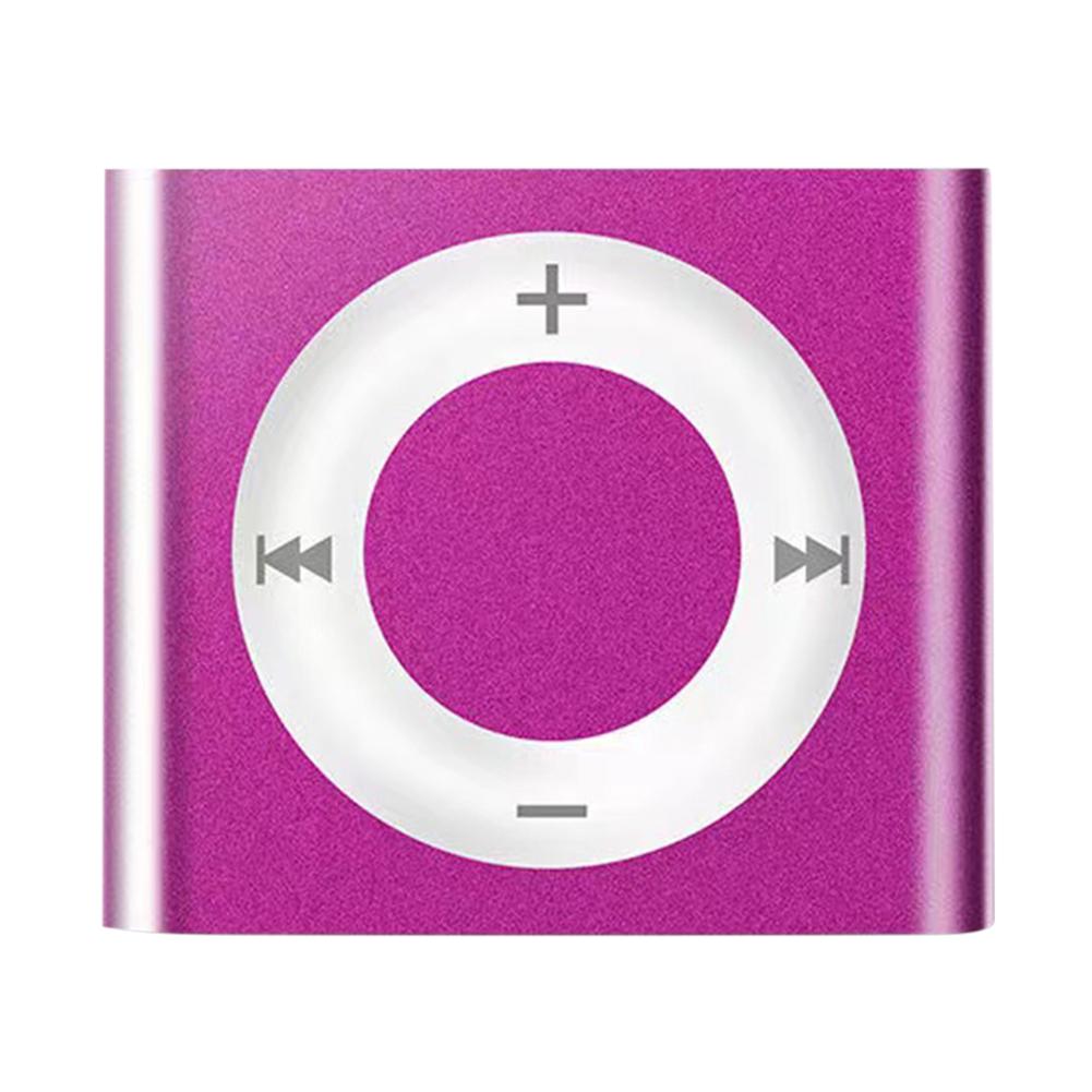 Mini MP3 Player Metal Clip-on Sports Music Player Waterproof Sport MP3 Music Player Build in Speaker 180mAh Build in Speaker