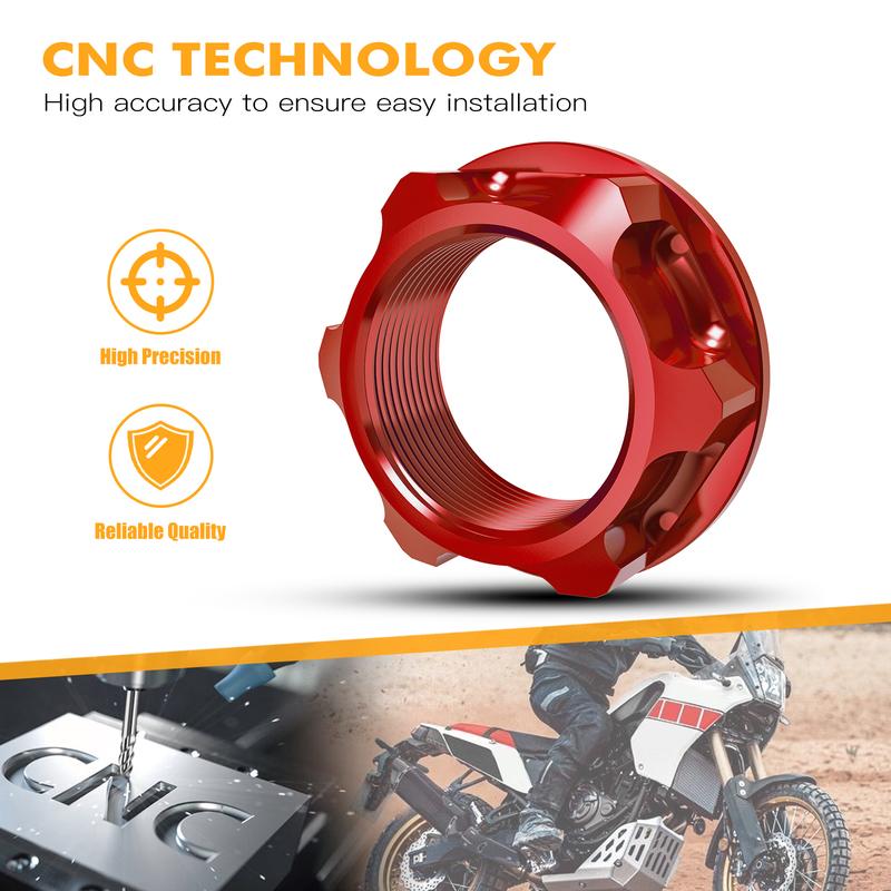 Steering Stem Nut For Honda CRF250L/M CRF250 RALLY CR85R CRF150R RII CRM 50 80 250R CRM250AR CRF1000L XR 230 250 400 MOTARD BAJA