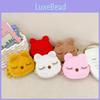 Plush Styling Cat Shoulder Crossbody Bag Embroidered Design Suitable For Child