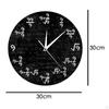 Настенные часы со знаками зодиака, Декоративные часы на батарейках для гостиной, класса, с отметкой каждого часа
