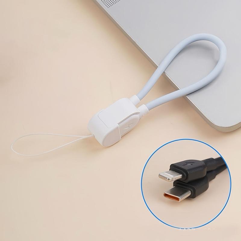 Кабель Type-C для быстрой зарядки Usb-C Короткий брелок Кабель для передачи данных Для Lightning Для iPhone Для Android Мобильный телефон Планшет Аксессуары