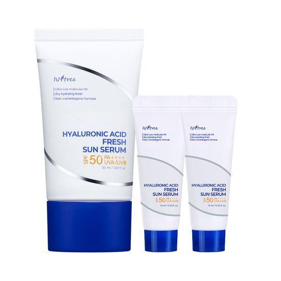 ISNTREE Hyaluronic Acid Fresh Sun Serum 50ml Special Offer (+10ml*2ea)