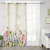 Spring Flowers Plants Wildflowers Modern Window Curtains for Living Room Bedroom Curtain Kitchen Treatment Blinds Drapes