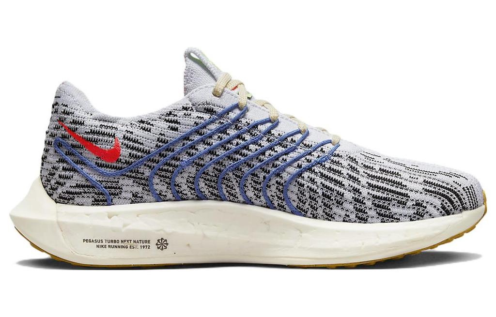Nike Pegasus Turbo Next Nature Чистый Платиновый Ярко-Алый Женский DM3414-002