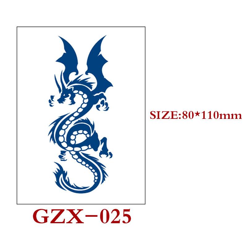 Травяная полуперманентная наклейка-тату, Полуперманентная наклейка-тату, Водостойкая, Потостойкая татуировка