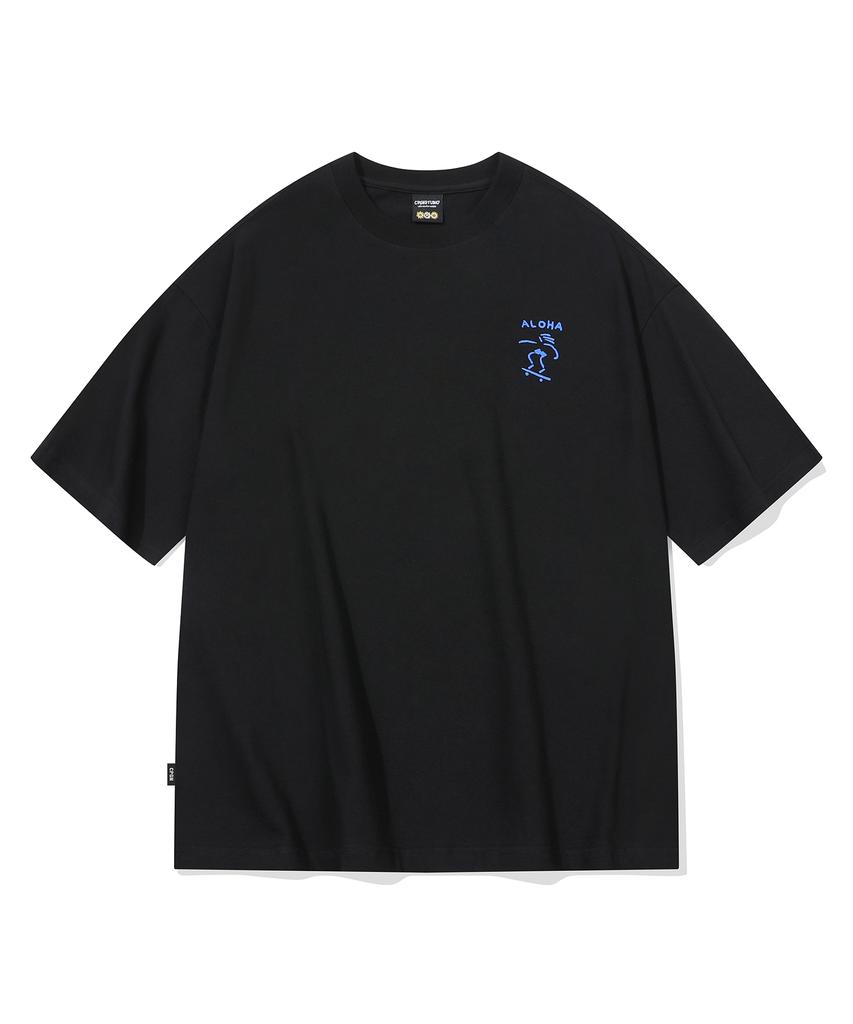 CPGN STUDIO Ola Crayon Short Sleeve T-Shirt Black