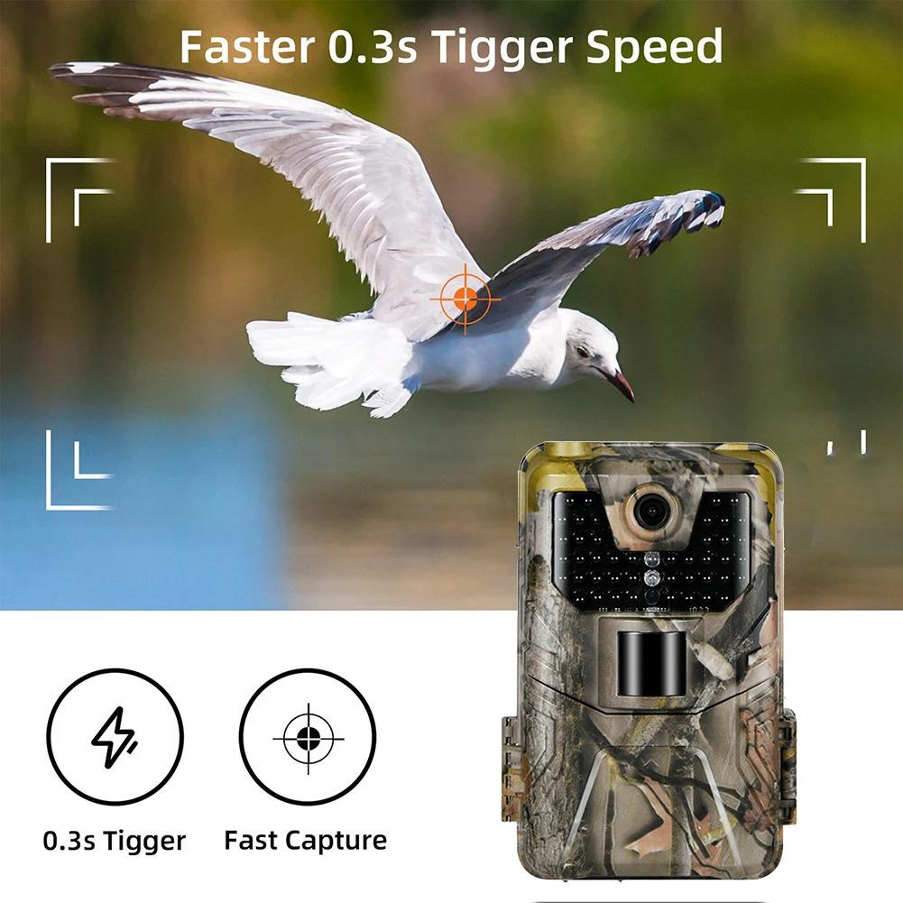 Охотничья камера SUNTEKCAM HC-900A, 36 МП, 2,7K, водонепроницаемая IP66,