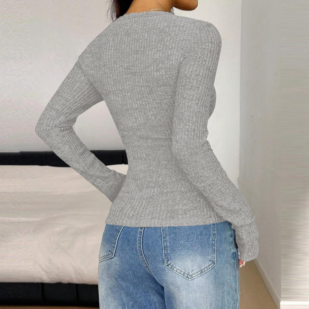 Женский модный элегантный топ с длинным рукавом для работы и на каждый день