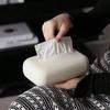 Скандинавская крышка для салфетницы Мягкий силикон Многоразовый футляр для влажных салфеток Бежевый Держатель для салфетниц Ванная Комната Гостиная Кухня Декор