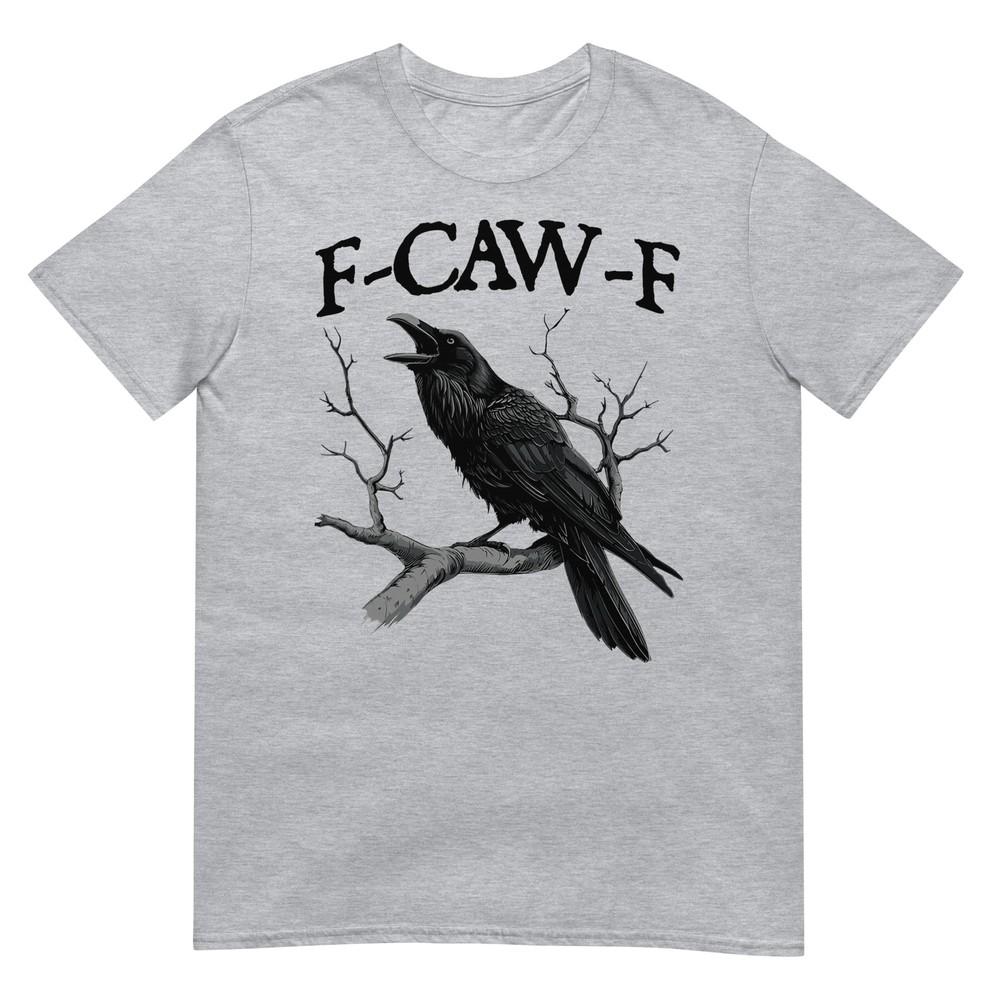 Black Crow FCawF Funny Black Bird TShirt