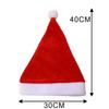 Santa Claus Cosplay Wig and Beard Accessories Halloween White Fluffy Curly Hair Wig and Red Xmas Hat Party Decor Family Shooting