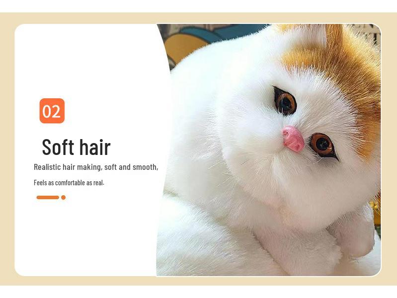 Реалистичное подвесное украшение в виде кошки для украшения дома