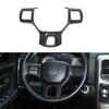 Steering Wheel Frame Cover Trim Decoration for Dodge Ram 2010-2017 Carbon Fiber
