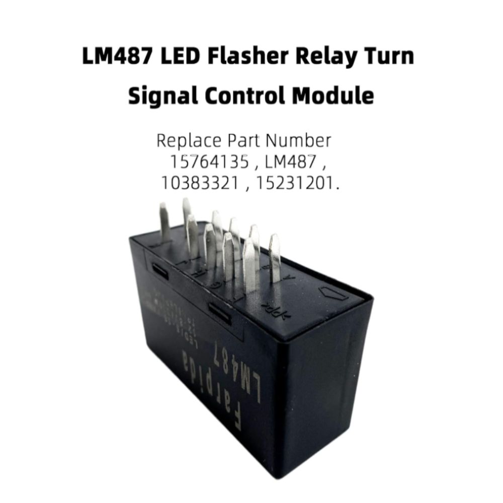 Металлическое реле-мигалка 10 контактов 15764135 Надежное исправление гипермигания для Yukon 2003-2006