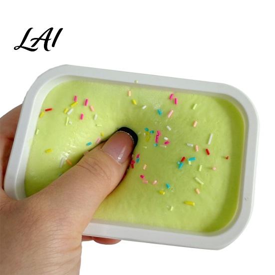 Ice Cream Cake Fidget Toy Squeeze Toy Slow Rising Stress Simulation Food Pinch Relief Dessert for Anxiety Relieving Sensory Tool