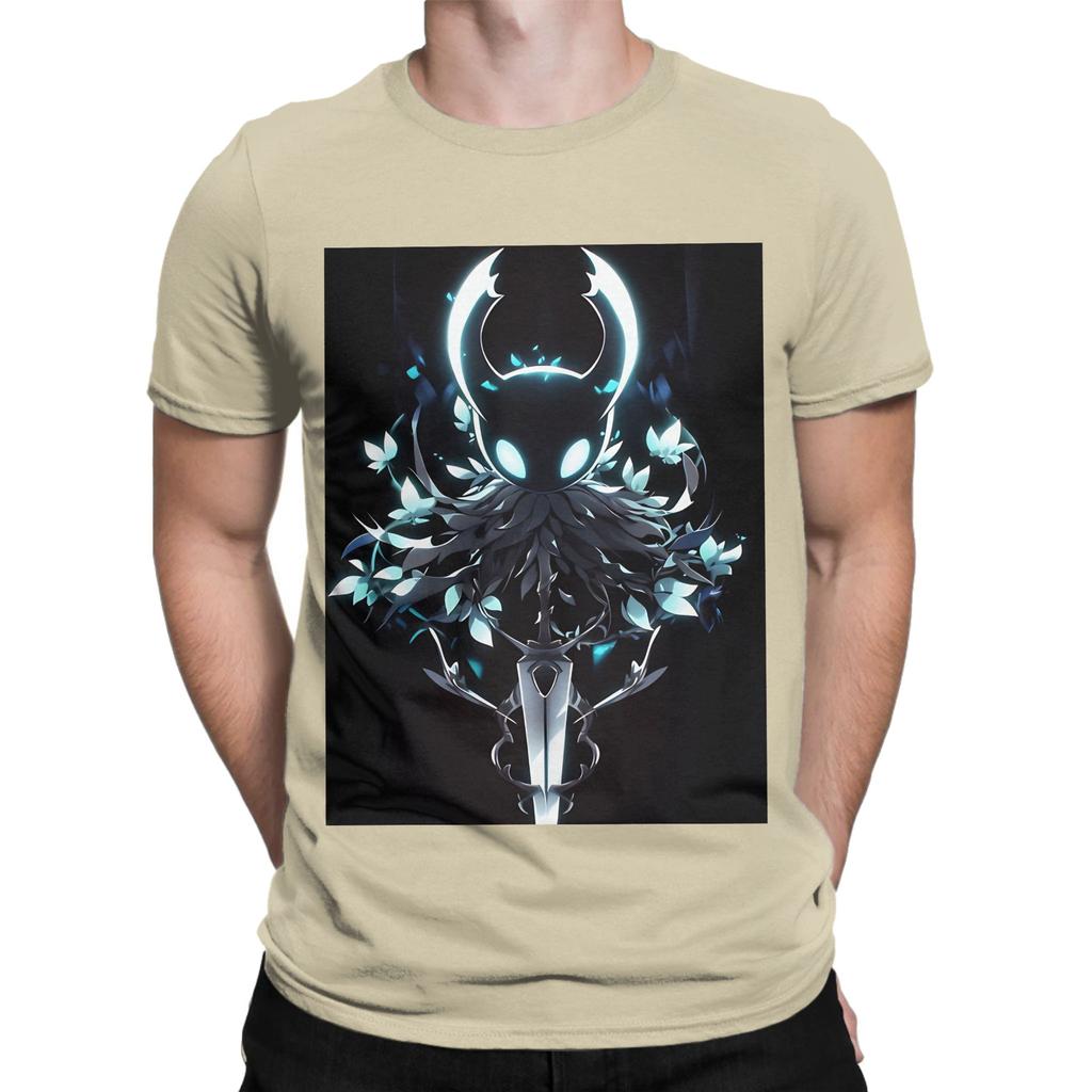 Неоновый Hollow Knight Новинка 100% Хлопок Футболка Hollow Knight Silksong Топы Футболки Для Унисекс