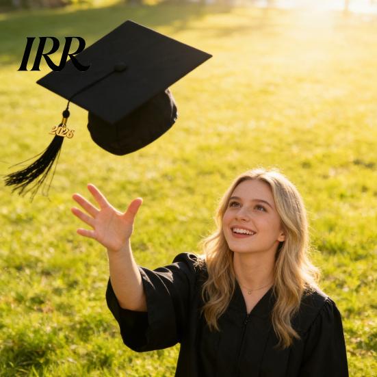 Multipurpose Graduation Cap Matte with 2026 Tassel Adjustable Elastic Unisex Elementary School for High Middle College Ceremony