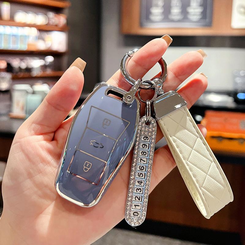 Подходит для комплекта ключей Volkswagen Sihao, женский love running e50x Yao x8 Jianghuai Volkswagen qx чехол для ключа автомобиля, милый брелок-ракушка.