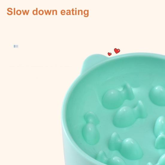 Миска для еды для кошек, высокая лапка, мультяшная форма, большая емкость, защита от удушья, защита для шеи, диспенсер для корма для собак, миска для воды, повседневная поставка