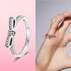 925 Silver Stackable Infinite Heart Daisy Flower Ring For Women Girl Original Silver 925 Rings Jewelry Gift