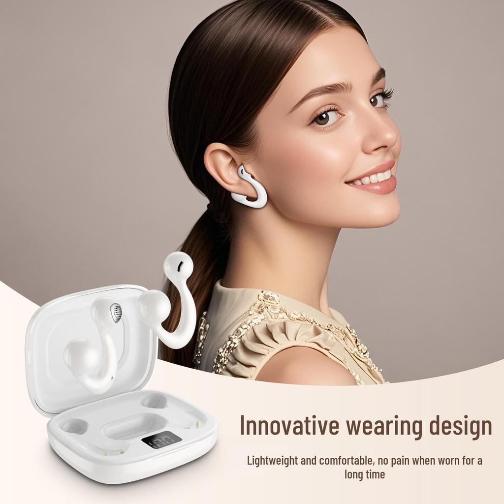 Sony Bluetooth Bone Conduction Ear Clip Wireless Running Headphones