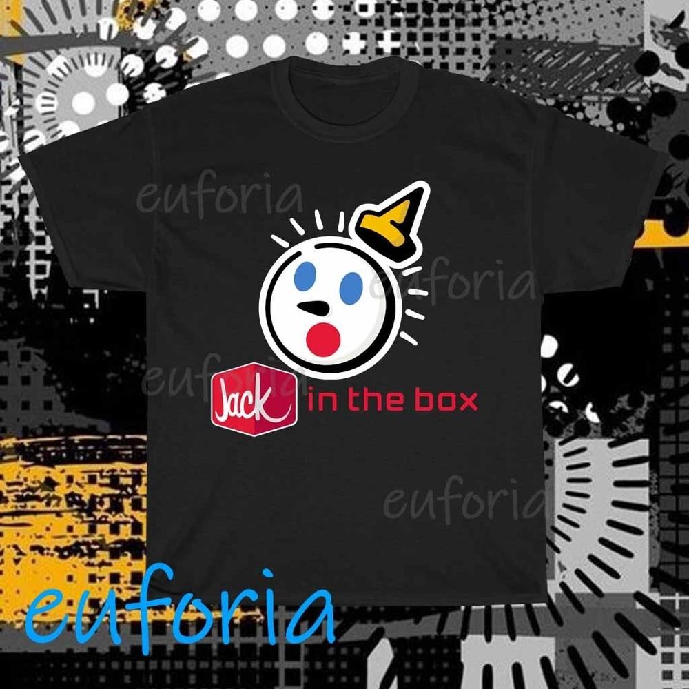 jack in the box Logo T-Shirt Funny Size S to 5XL