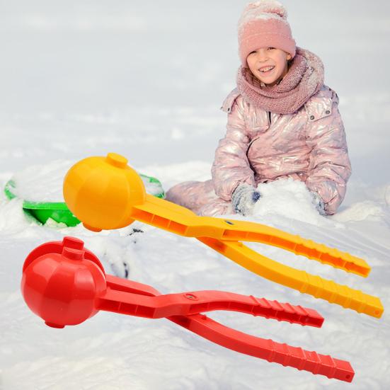 Игрушки для изготовления снежков, простые в эксплуатации, экономящие труд, пластиковые интерактивные инструменты для формовки песка и глины для двора