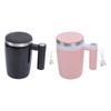 380ml Electric Mixing Mug Rechargeable Stainless Steel Self Mixing Stirring Coffee Mug for Coffee Te