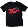 Iron Maiden Unisex Adult Est. 1975 Slanted Logo T-Shirt