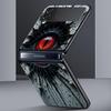 Жуткий Страшный Красный Глаз Жесткий ПК Чехол Для Телефона Для Samsung Galaxy Z Flip 7 6 5 4 Черный Чехол Для Galaxy Z Flip 3 Складной Fundas Чехол