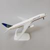 20см Металлическая модель самолета Авиакомпании United Boeing 787 Модель самолета United B787 Модель самолета Детский подарок