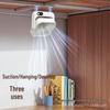 Rechargeable Mini Magnetic Fan: Desktop, Dorm & Kitchen, Multi-Speed