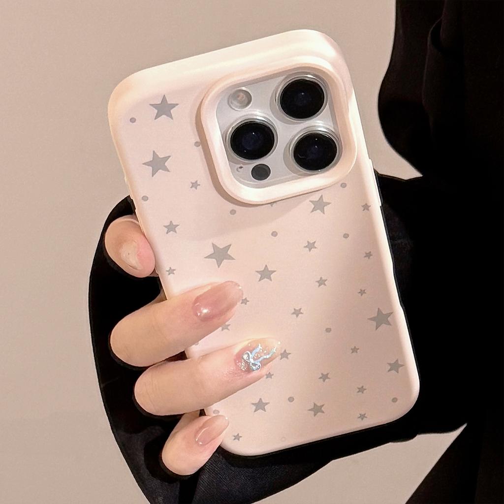 Чехол для мобильного телефона Full Screen Stars Iphone17 Apple 15 Защита от падений 13 Нишевый 16pro Max Подходит для 12 Мягкий
