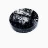 Natural Black Rutilated Carefully Rare Natural Black Quartz Rough Feng Good Home New [TANAKA YA] Quartz, Selected, High-Quality, Stone, 52-53mm