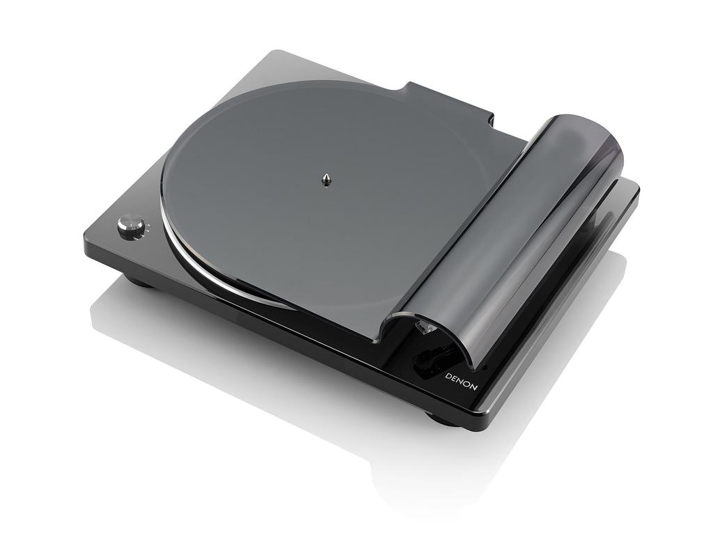 Denon Denon MM Cartridge Compatible Phono Equalizer Equipped Authentic Manual Record Player Black DP-400 DP-400-BKEM