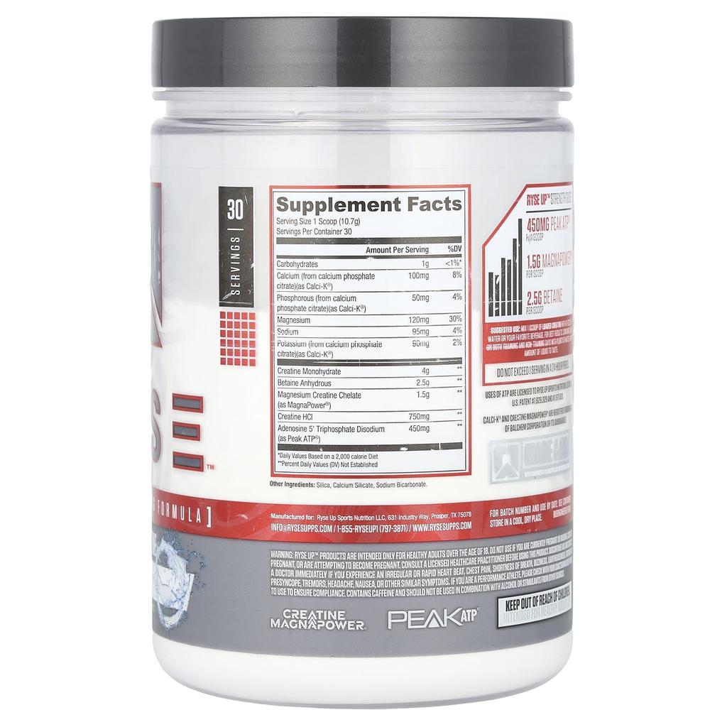 RYSE Loaded Creatine, Unflavored, 11.3 Oz (321 G)