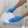 30/50/100PCS Blue Nitrile Gloves Disposable Cleaning Gloves Dishwashing Hairdressing Pet Bathing Kitchen Bathroom Cleaning Tool