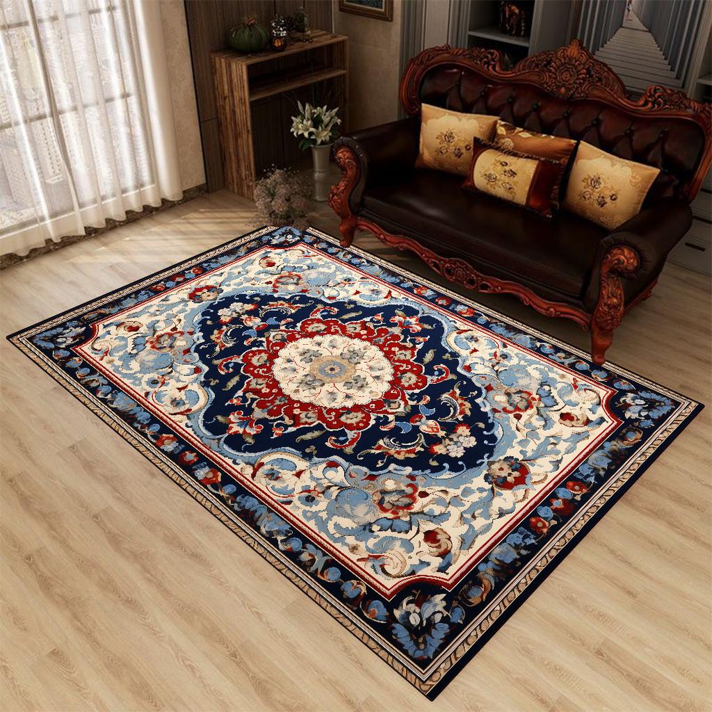 Persian Classical Style CARPET FOR LIVE ROOM Washable Soft Lounge Rug Room Decor Home Mats Easy Clean 160x230 Flannel Office