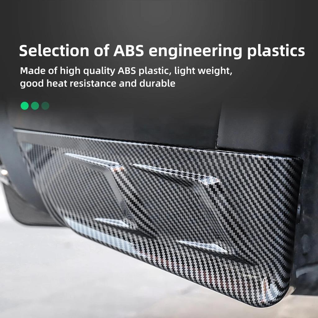 Для Tesla Model Y-2023 Автомобильный задний бампер, защита углов, модификация, защита от столкновений, декоративные аксессуары