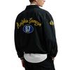 Polo Ralph Lauren embroidered-patch zip-up jacket 710970586-001