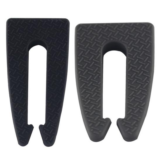 Силиконовый зажим для блокировки ручки газовой плиты, универсальный защитный чехол для ручки переключателя микроволновой печи, защитный зажим для ручки духовки, защищающий от детей